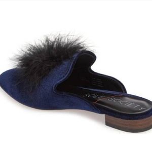 Sole society cleona ombre blue mule